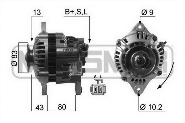 Generator / Alternator 210555A ERA
