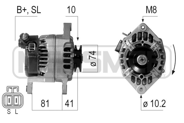 Generator / Alternator 210556 ERA