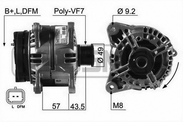 Generator / Alternator 210579A ERA