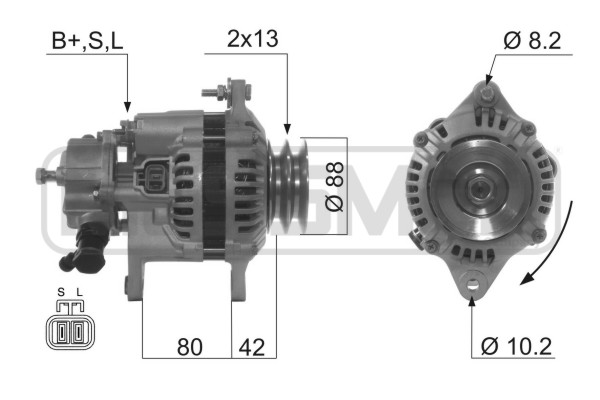 Generator / Alternator 210596A ERA