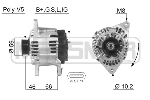 Generator / Alternator 210611 ERA