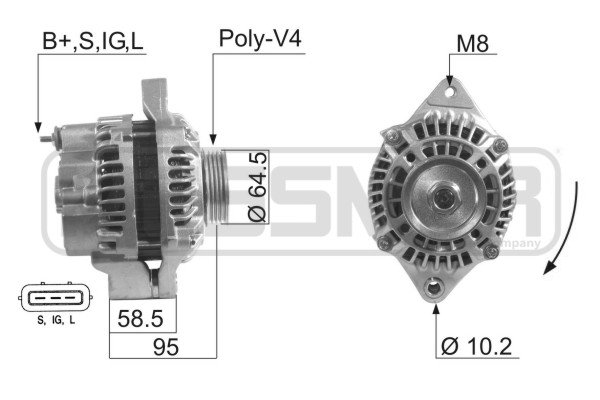 Generator / Alternator 210613 ERA