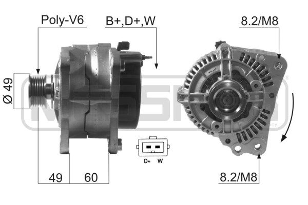 Generator / Alternator 210621A ERA