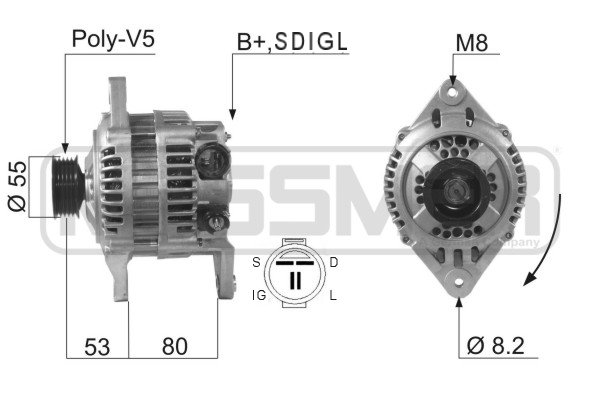 Generator / Alternator 210626A ERA
