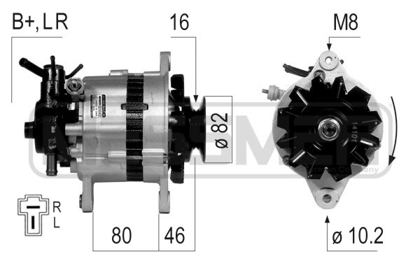 Generator / Alternator 210654 ERA
