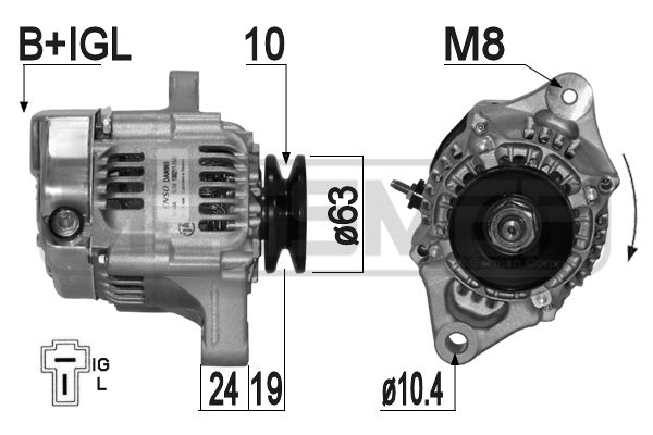 Generator / Alternator 210657 ERA