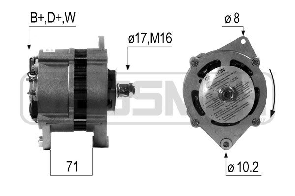 Generator / Alternator 210672A ERA