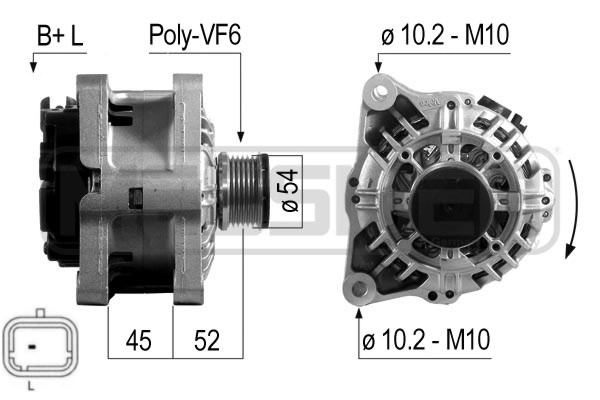 Generator / alternator 210703A ERA