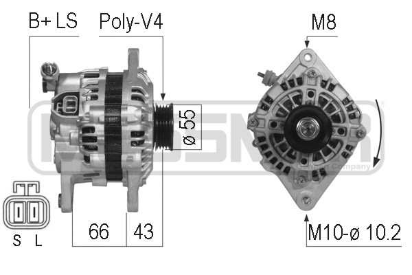 Generator / Alternator 210713 ERA