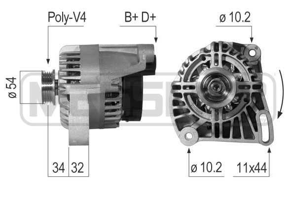 Generator / Alternator 210715 ERA