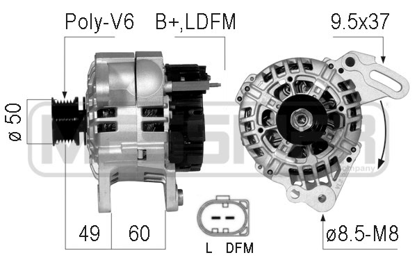 Generator / Alternator 210731 ERA
