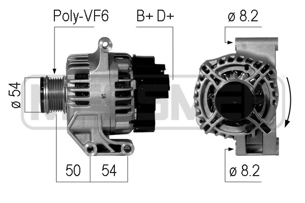 Generator / Alternator 210750 ERA