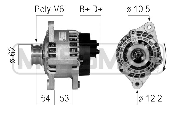 Generator / Alternator 210759 ERA