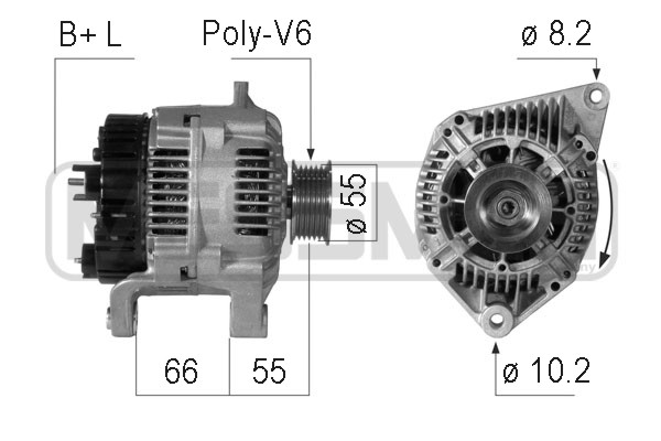 Generator / Alternator 210776 ERA