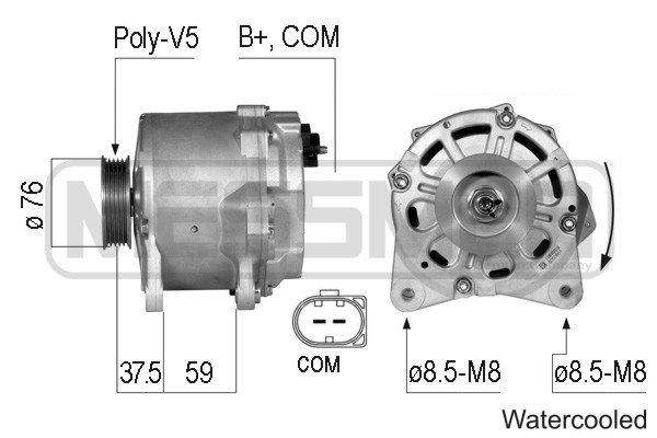 Generator / Alternator 210791 ERA