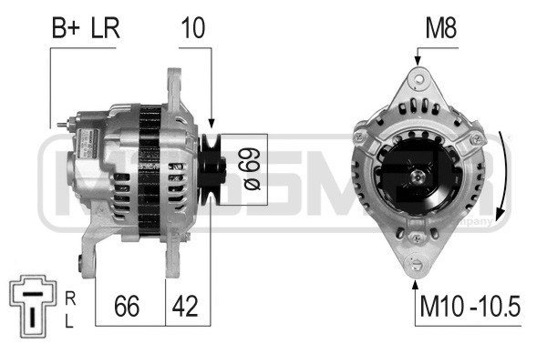 Generator / Alternator 210802 ERA