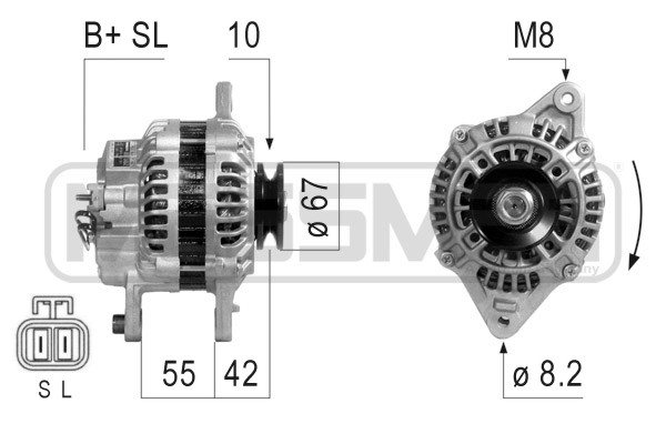 Generator / Alternator 210803 ERA