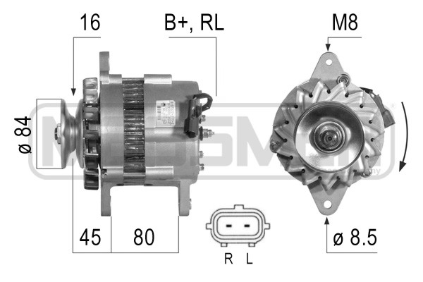 Generator / Alternator 210808 ERA