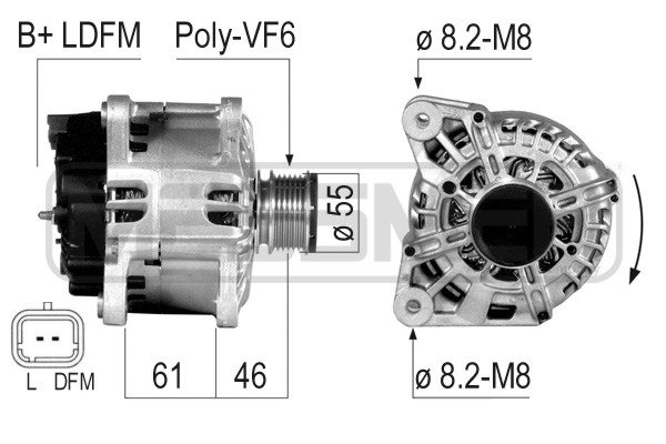 Generator / Alternator 210816 ERA