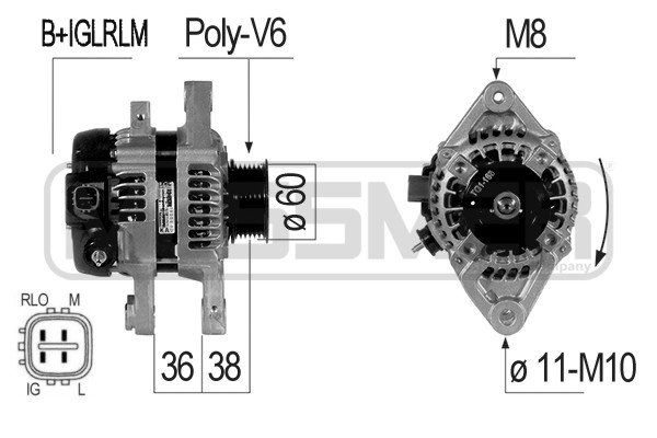 Generator / Alternator 210829 ERA