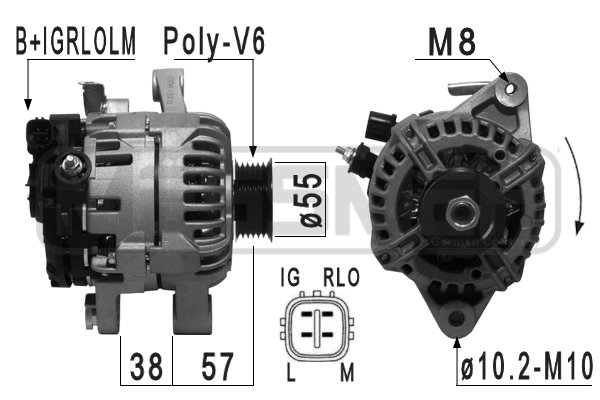 Generator / Alternator 210941A ERA