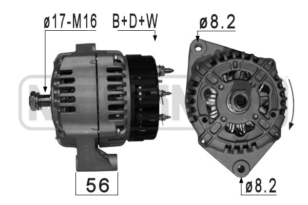 Generator / Alternator 210989A ERA