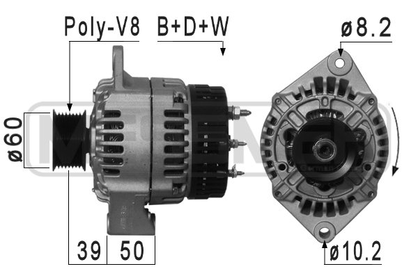 Generator / Alternator 210990A ERA