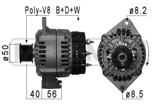 Generator / Alternator 210991A ERA