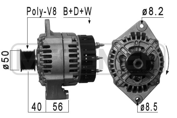 Generator / Alternator 210995A ERA