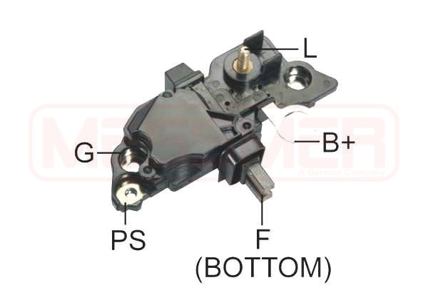 Regulator, alternator 215236 ERA