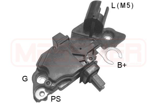 Regulator, alternator 215243 ERA