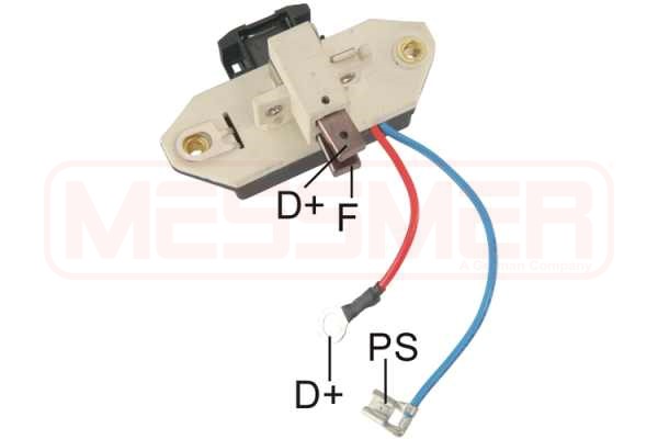 Regulator, alternator 215291 ERA