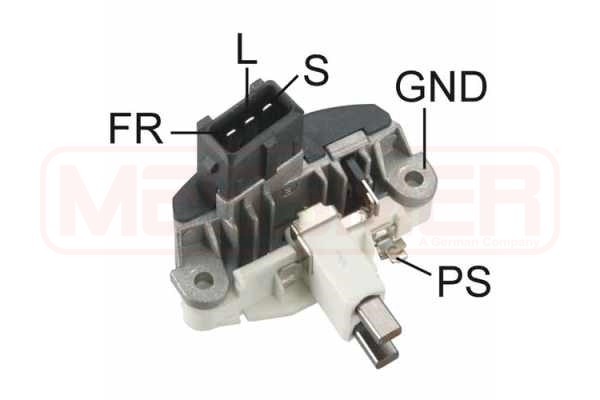 Regulator, alternator 215296 ERA