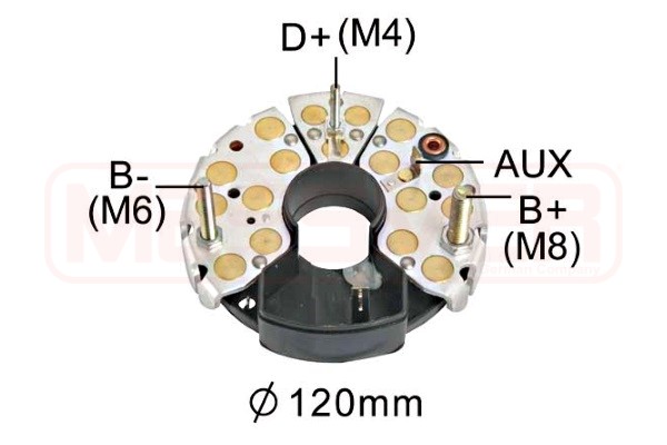 Punte diode 215332 ERA