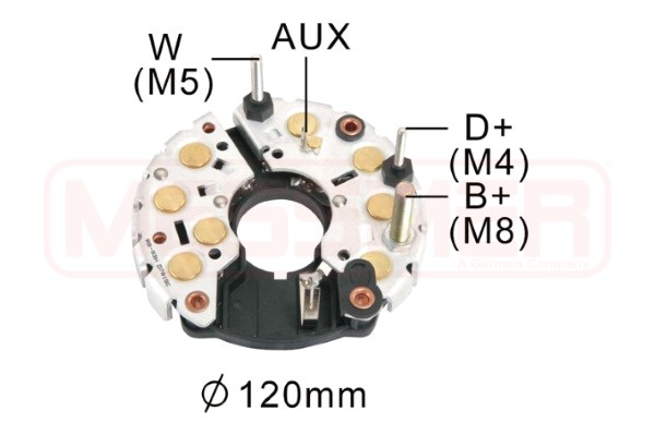 Punte diode 215347 ERA