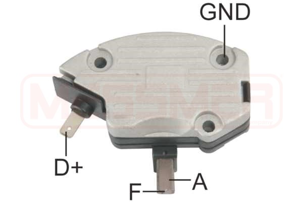 Regulator, alternator 215483 ERA