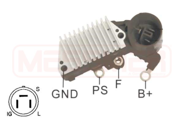 Regulator, alternator 215649 ERA