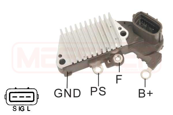 Regulator, alternator 215674 ERA