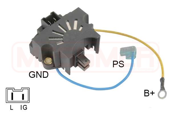 Regulator, alternator 215736 ERA