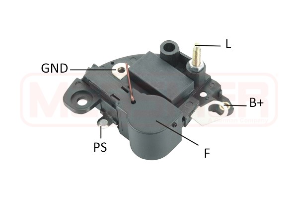 Regulator, alternator 215778 ERA