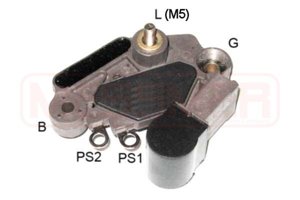 Regulator, alternator 215860 ERA