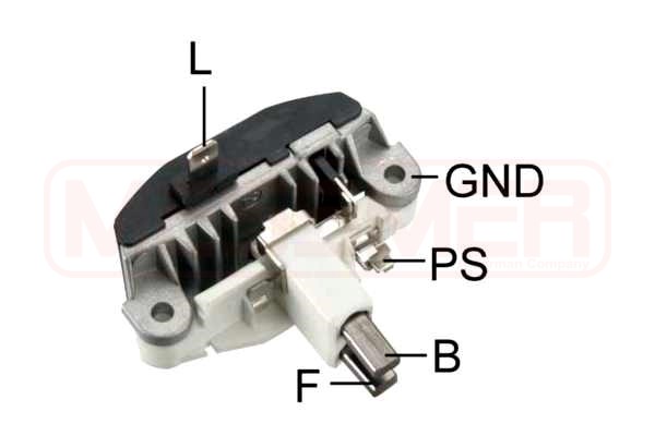 Regulator, alternator 215952 ERA