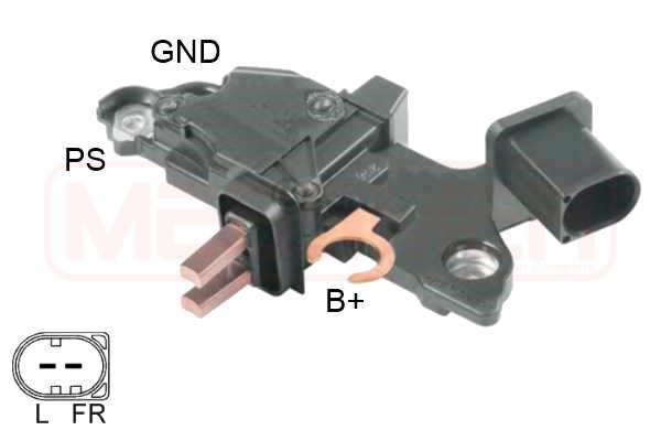 Regulator, alternator 215955 ERA