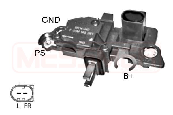 Regulator, alternator 215990 ERA