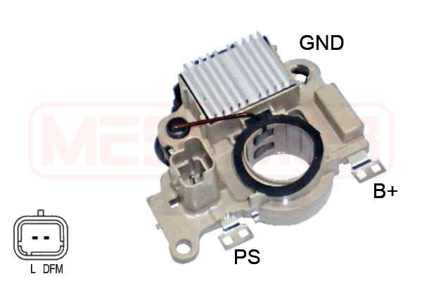 Regulator, alternator 216002 ERA