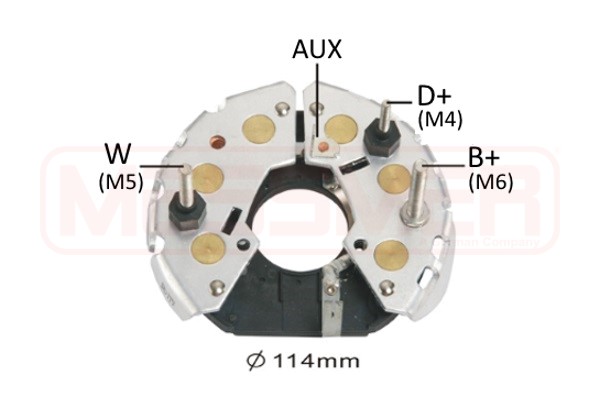 Punte diode 216052 ERA