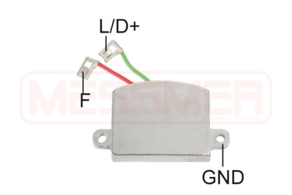 Regulator, alternator 216127 ERA