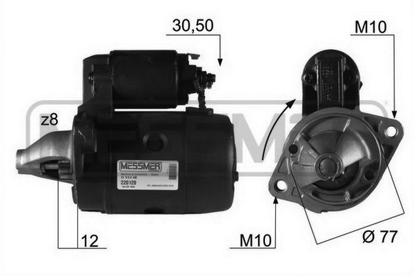 starter 220120R ERA