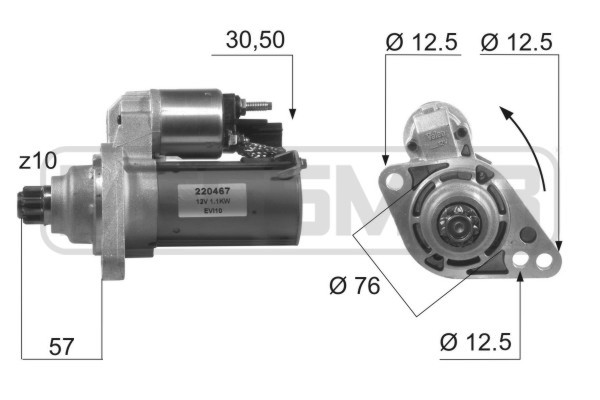 Starter 220467 ERA