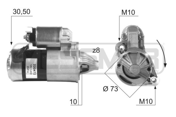 starter 220472 ERA